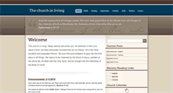 Desktop Screenshot of churchinirving.org